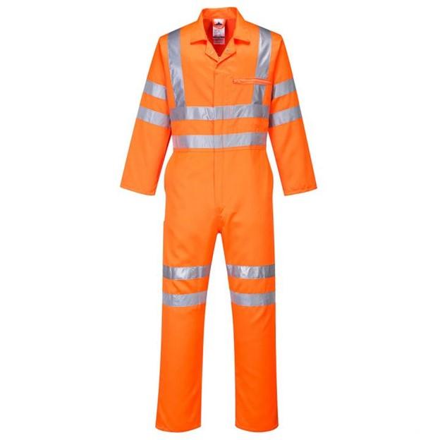 Hi-Vis Poly Cotton Coverall